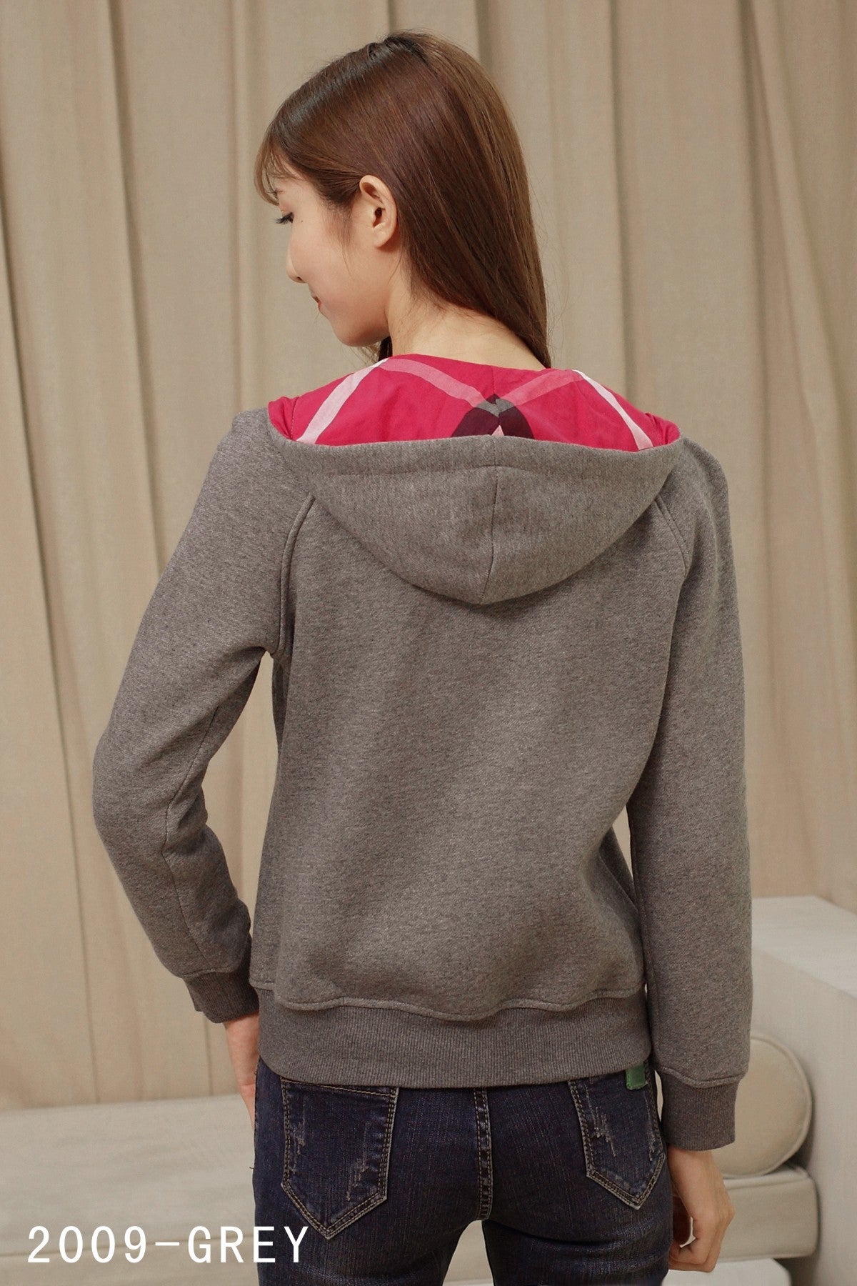 British style hooded sweatshirt