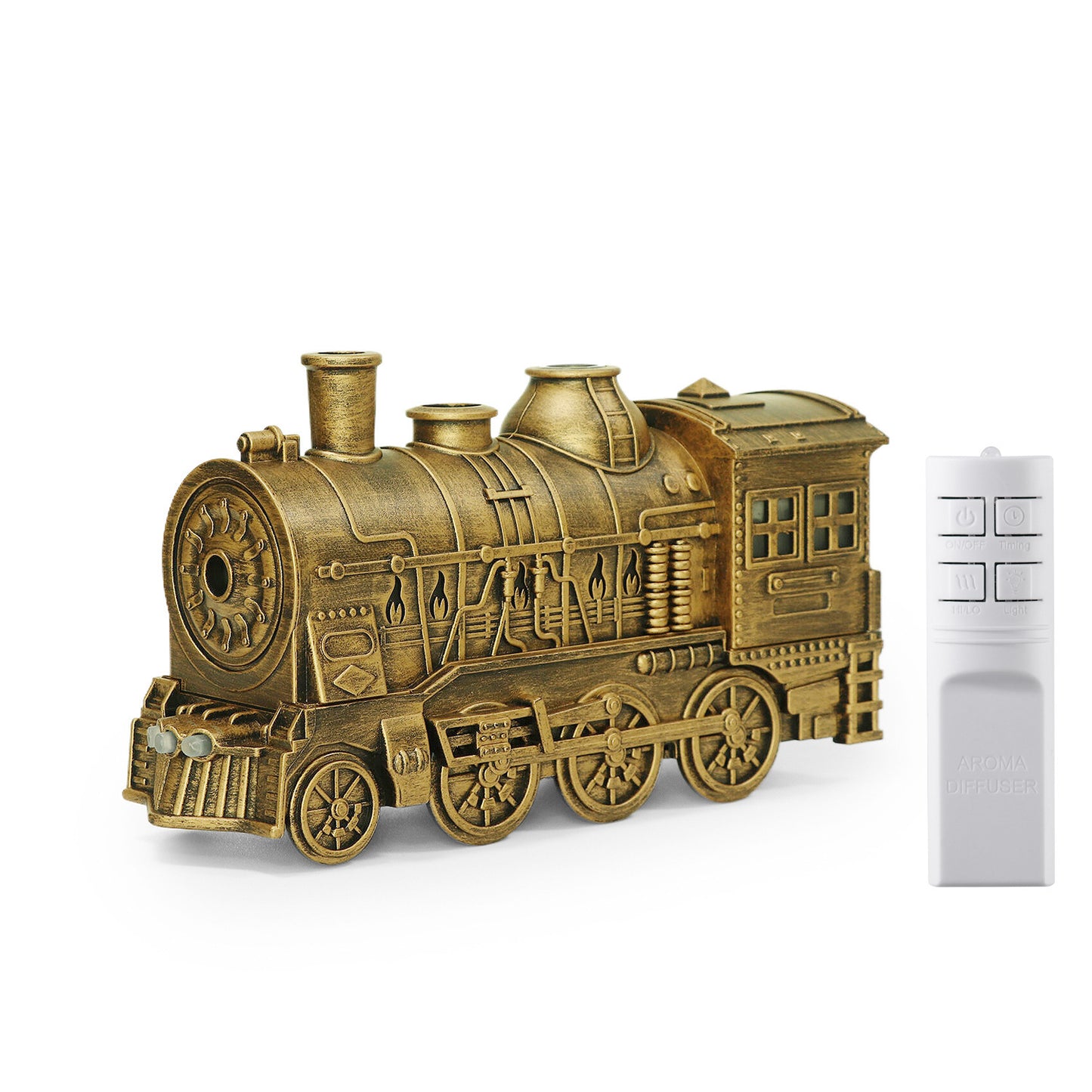 Train-shaped humidifier with added aromatherapy