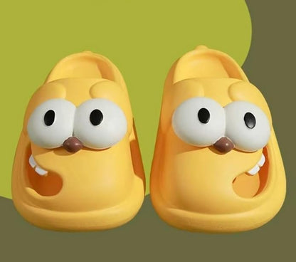 Tongue kiss slippers