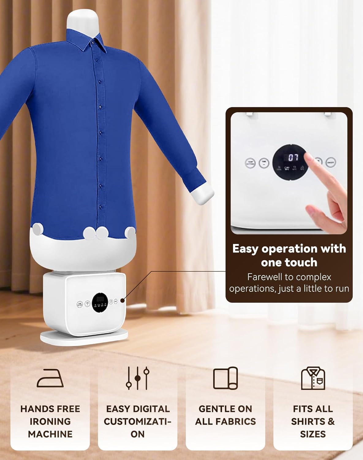 Automatic ironing machine