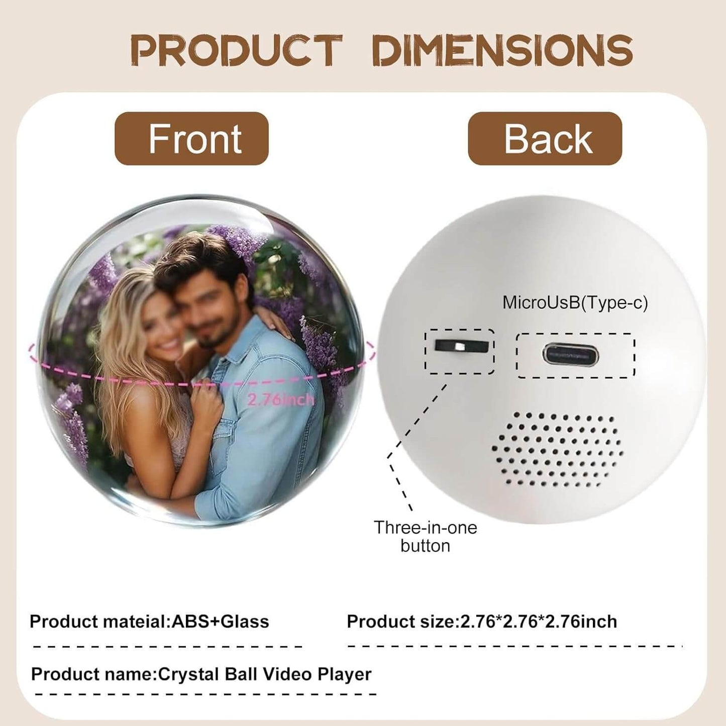 Customized Memory Crystal Ball