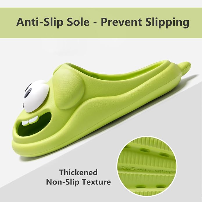 Tongue kiss slippers