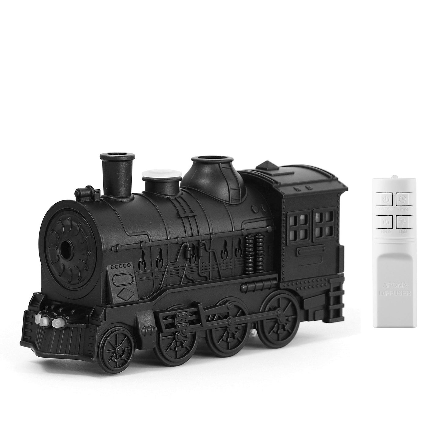Train-shaped humidifier with added aromatherapy