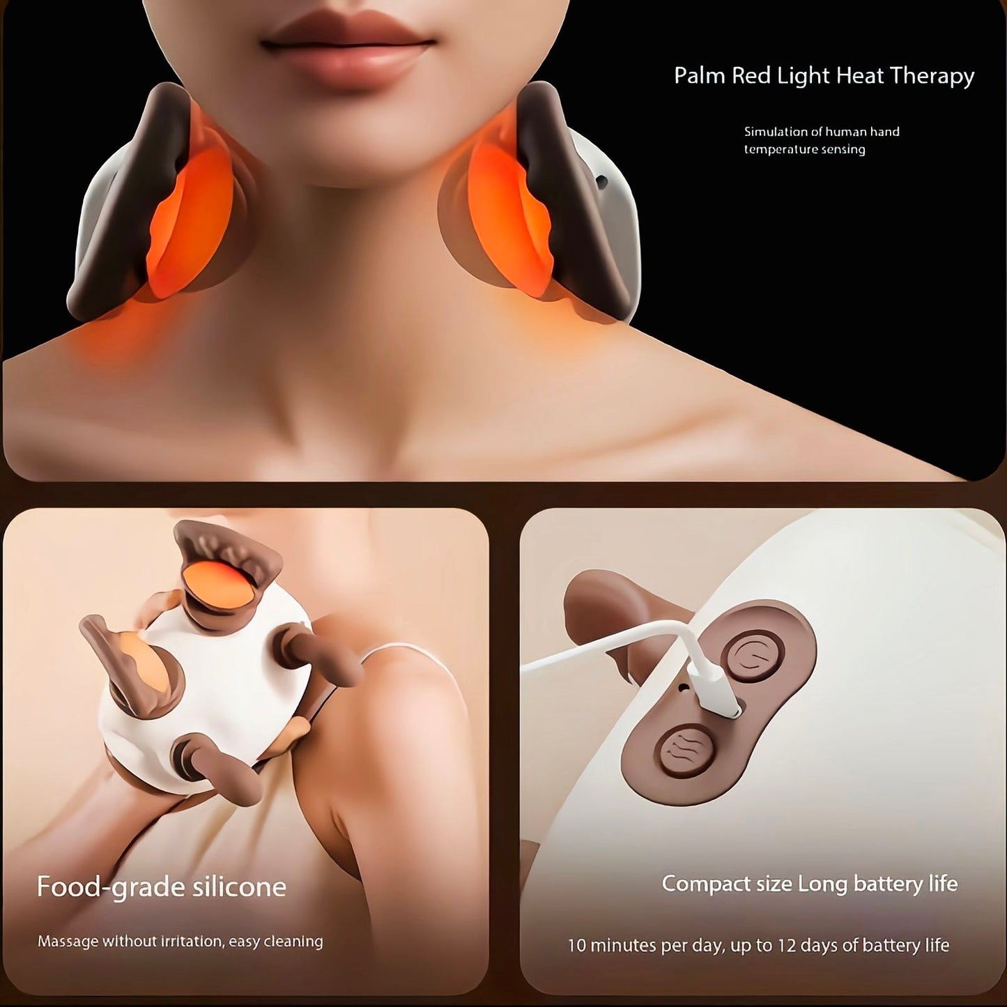 Shiatsu Neck Massager with Heat