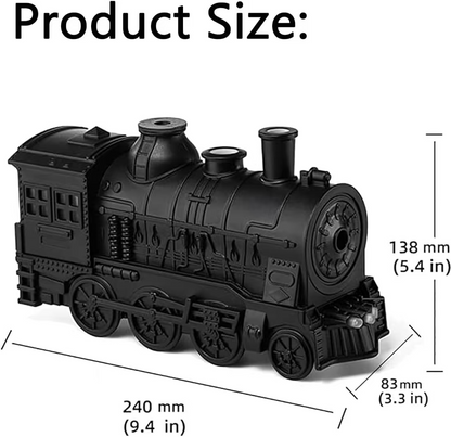 Train-shaped humidifier with added aromatherapy